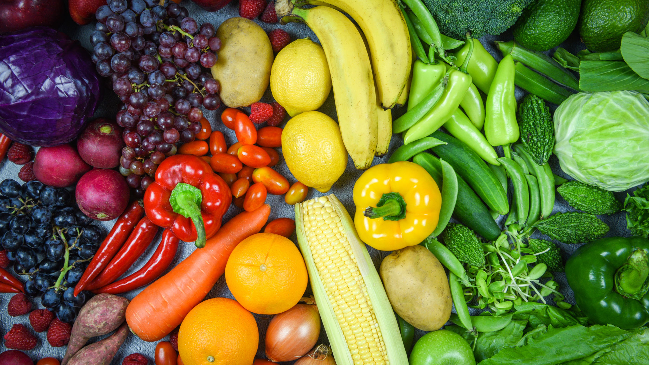 assorted-fresh-ripe-fruit-red-yellow-purple-green-vegetables-mixed-selection-variousvegetables-fruits-healthy-food-clean-eating-heart-life-cholesterol-diet-health